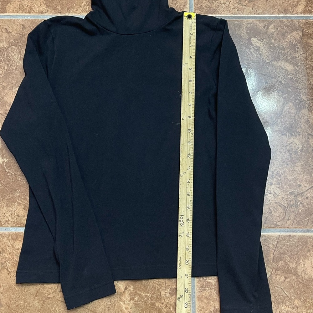 Saks Fifth Avenue Turtle Neck Long Sleeve Top - Picture 3 of 6
